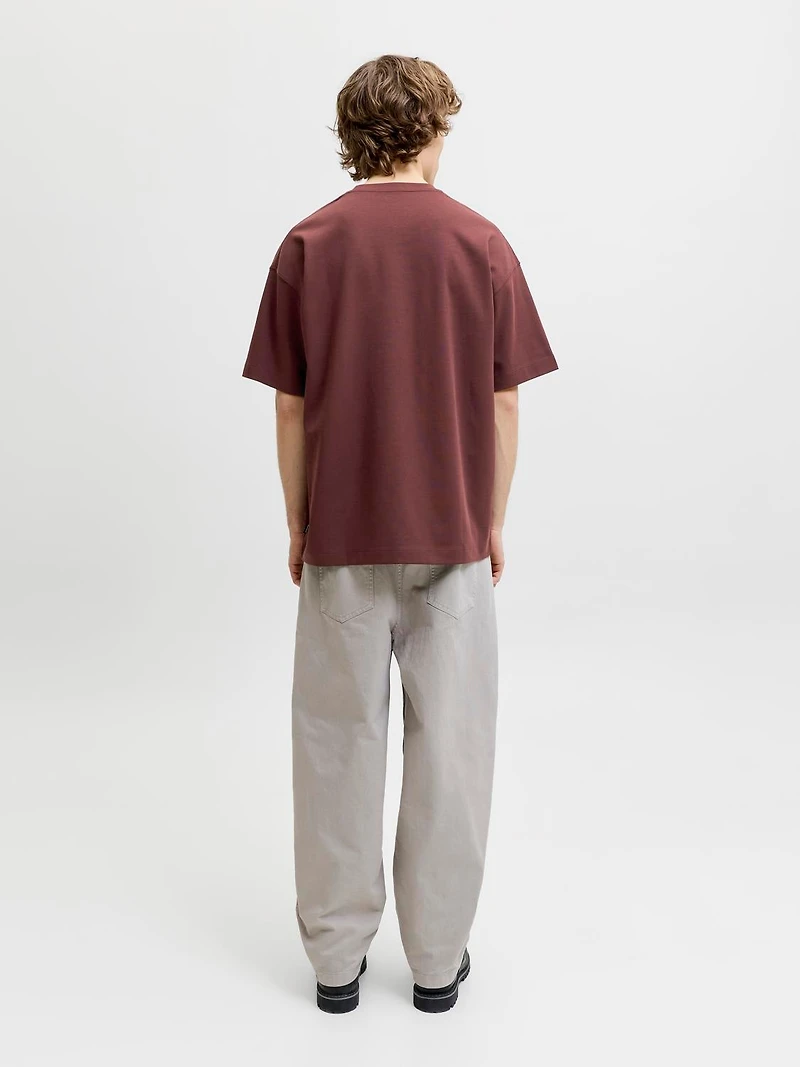 Loose Fit Round neck Set sleeves T-Shirt | Jack & Jones
