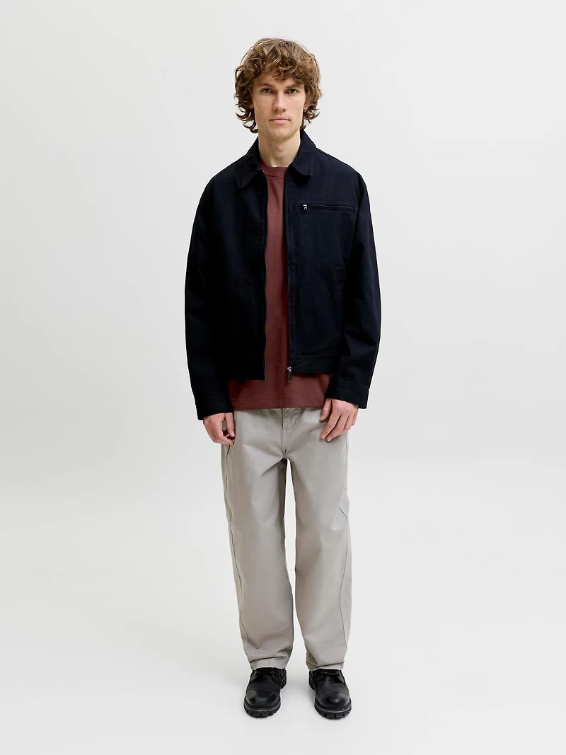 Loose Fit Round neck Set sleeves T-Shirt | Jack & Jones