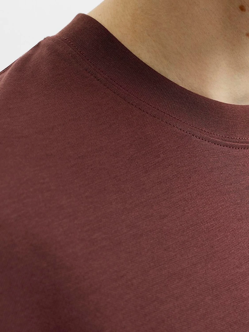 Loose Fit Round neck Set sleeves T-Shirt | Jack & Jones