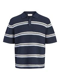 Polo en maille Coupe décontractée Plus | Jack & Jones®