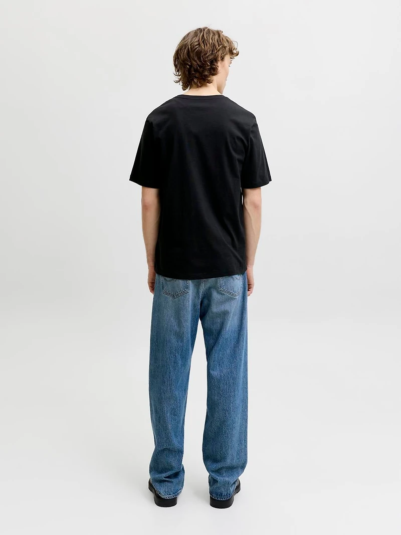 Standard Fit Round neck Set sleeves T-Shirt | Jack & Jones