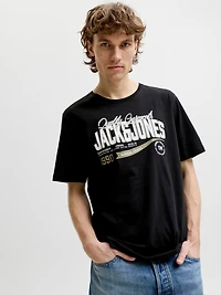 Standard Fit Round neck Set sleeves T-Shirt | Jack & Jones