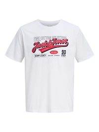 Standard Fit Round neck Set sleeves T-Shirt | Jack & Jones