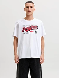 Standard Fit Round neck Set sleeves T-Shirt | Jack & Jones