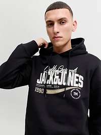 Regular Fit Hoodie Set sleeves Sweatshirt | Jack & Jones