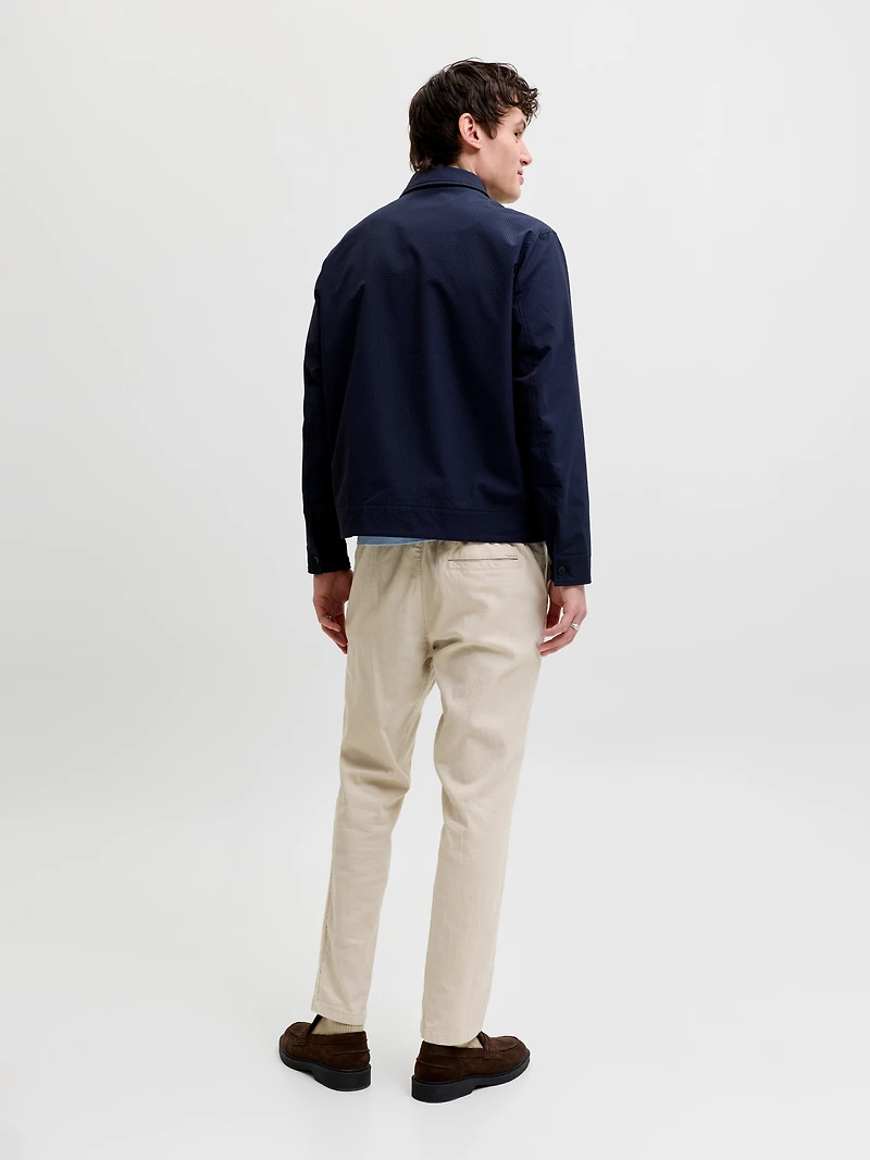 Regular Fit Linen-Blend Chino pants | Jack & Jones®