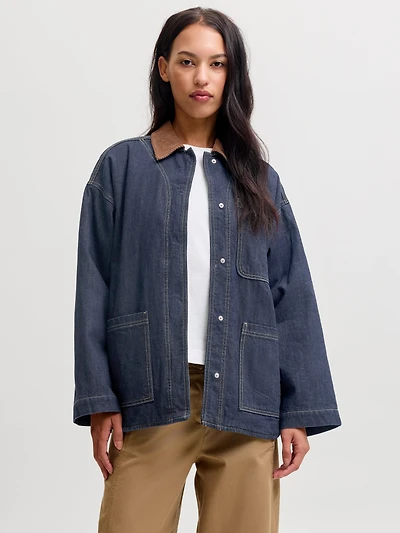 Round Neck Denim jacket | Jack & Jones®