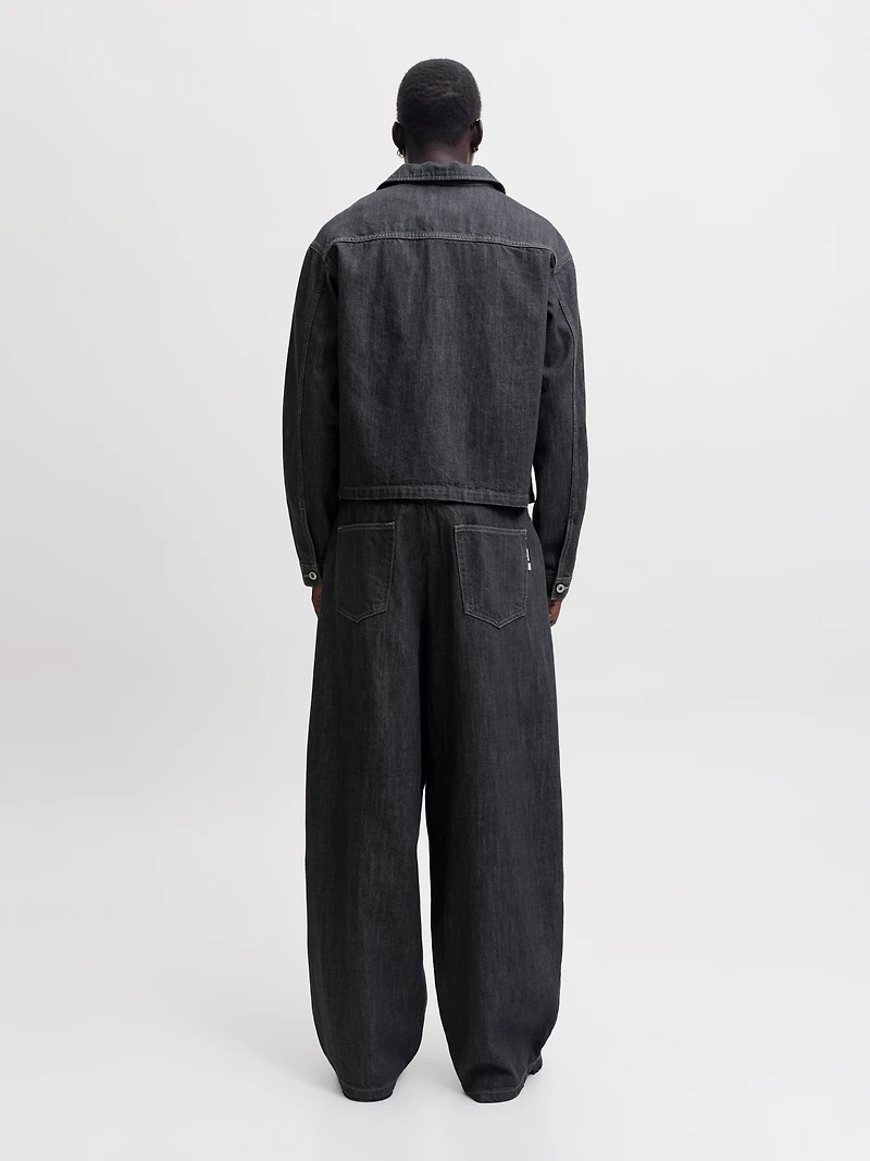 Chemise en denim Coupe ample écourtée | Jack & Jones®