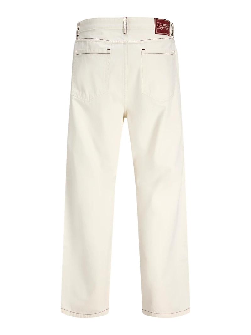 Wide Leg Fit 5 Pockets Pants | Jack & Jones