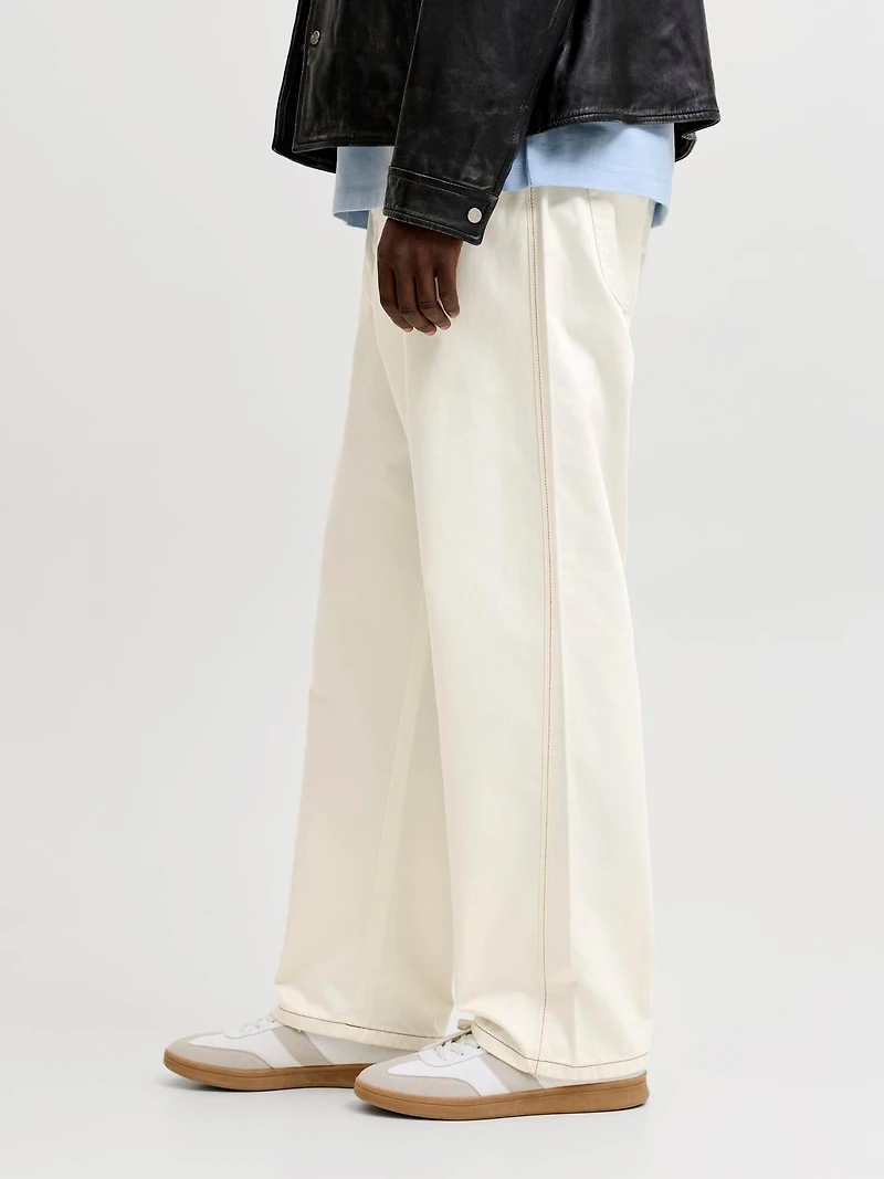 Wide Leg Fit 5 Pockets Pants | Jack & Jones