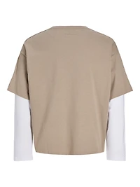 Oversize Cropped Fit T-Shirt | Jack & Jones