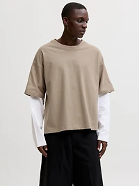 Oversize Cropped Fit T-Shirt | Jack & Jones