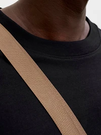 Oversized Cropped Fit Crew neck Set sleeves T-Shirt | Jack & Jones