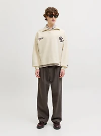 Chandails ouatés Coupe ample Polo Épaules tombantes | Jack & Jones