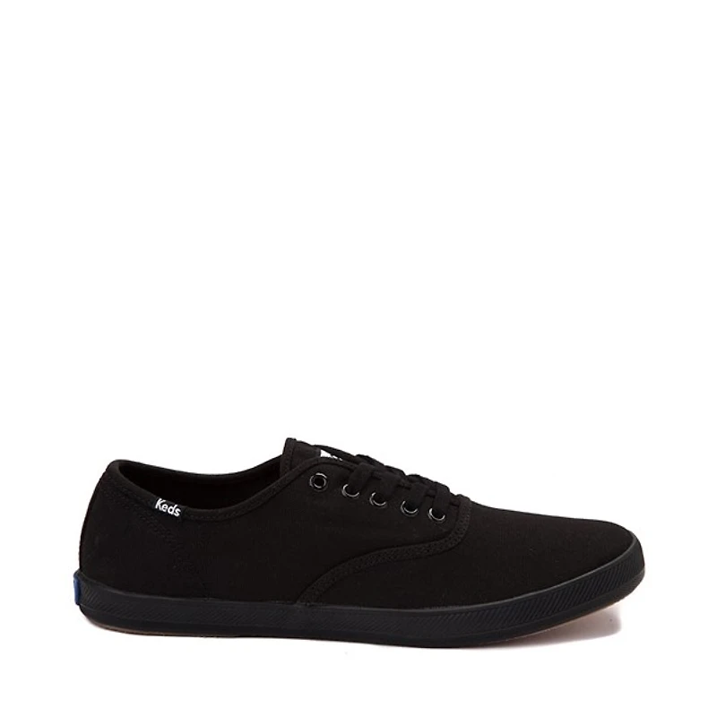 Womens Keds Champion Basic Casual Shoe - Black Monochrome