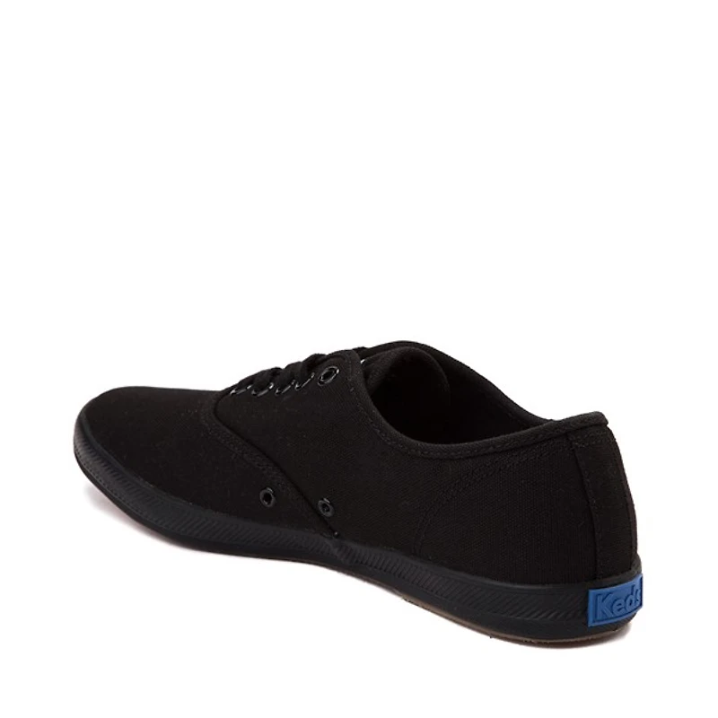 Womens Keds Champion Basic Casual Shoe - Black Monochrome