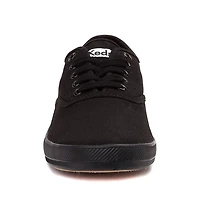 Chaussure décontractée Keds Champion Basic pour femmes - Noire monochrome