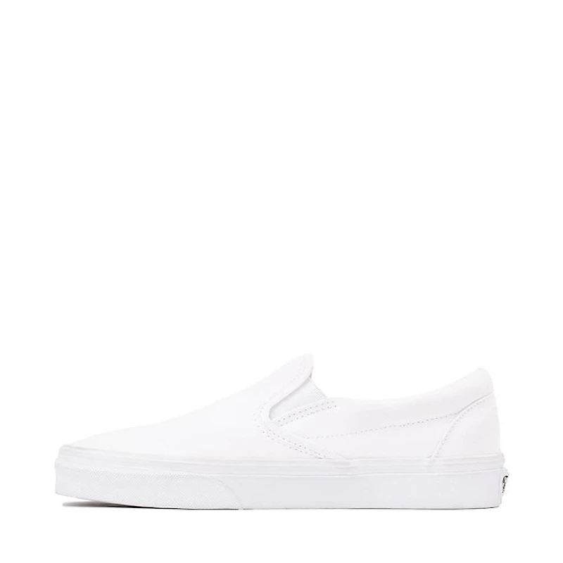 Chaussure de skate sans lacets Vans - Blanche