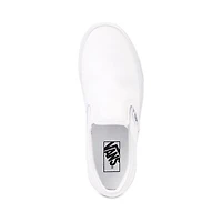 Chaussure de skate sans lacets Vans - Blanche