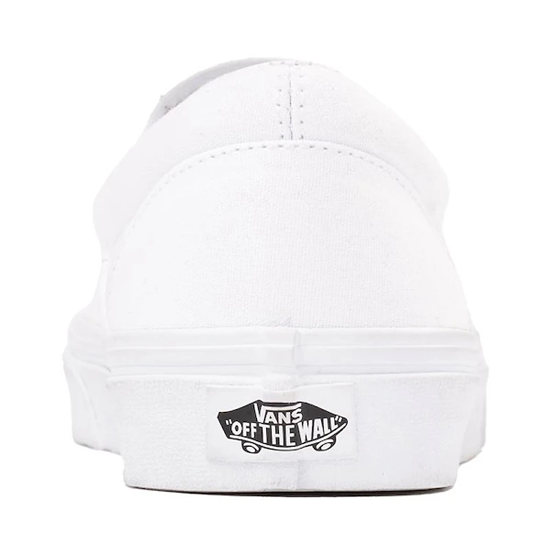 Chaussure de skate sans lacets Vans - Blanche
