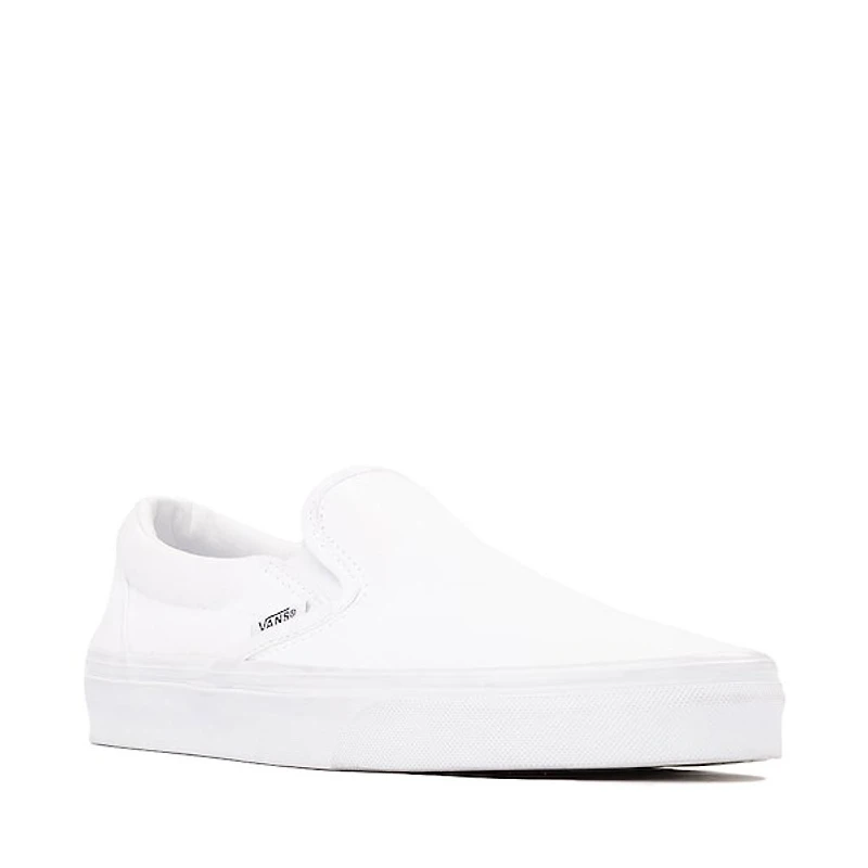Chaussure de skate sans lacets Vans - Blanche
