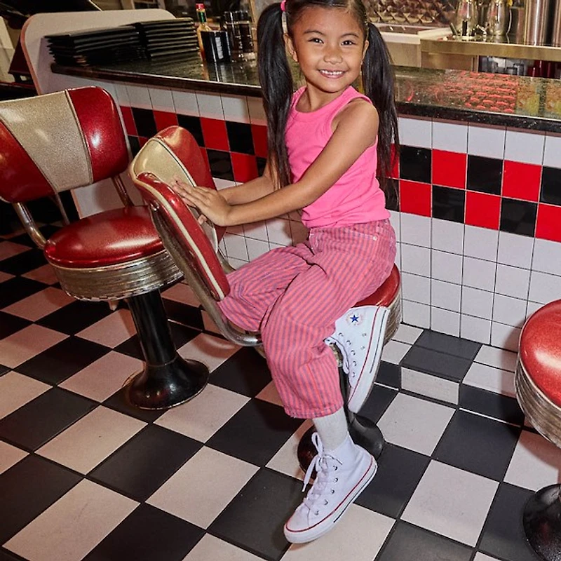 Basket Converse Chuck Taylor All Star Hi - Enfants Blanche