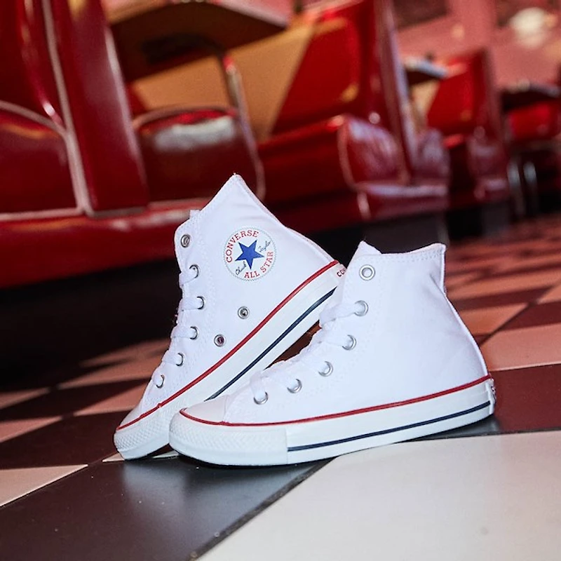 Converse Chuck Taylor All Star High-Top Sneaker - Little Kid Optic White