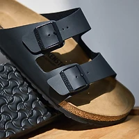 Mens Birkenstock Arizona Slide Sandal - Black