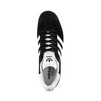 Chaussure athlétique adidas Gazelle pour hommes - Noire / Blanche