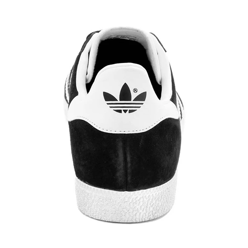 Chaussure athlétique adidas Gazelle pour hommes - Noire / Blanche