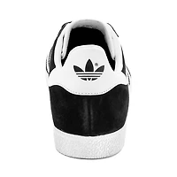 Chaussure athlétique adidas Gazelle pour hommes - Noire / Blanche