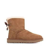 Womens UGG® Mini Bailey Bow II Boot - Chestnut
