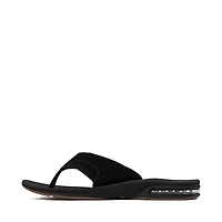 Mens Reef Fanning Sandal - Black / Silver