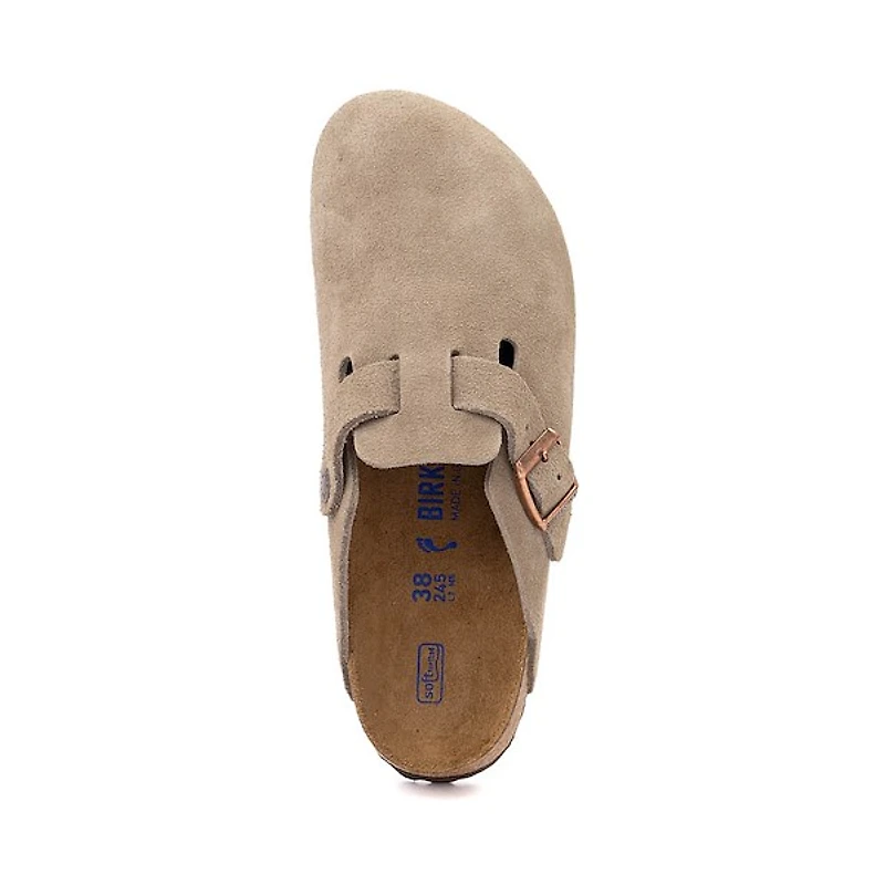Sabot Birkenstock Boston Soft Footbed pour femmes - Taupe
