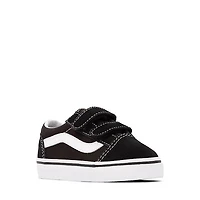 Chaussure de skate Vans Old Skool V - Bébés / Tout-petits Noire Blanche