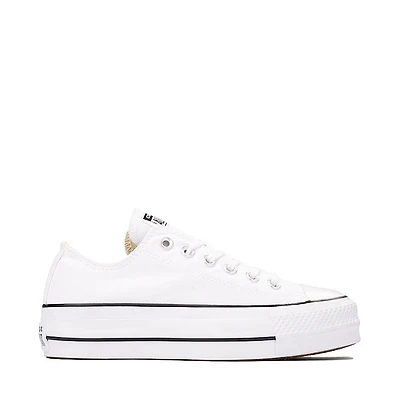 Basket Converse Chuck Taylor All Star Lo Clean Lift pour femmes - Blanche