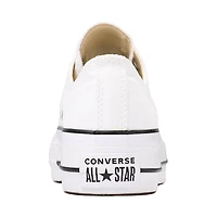 Basket Converse Chuck Taylor All Star Lo Clean Lift pour femmes - Blanche