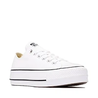 Basket Converse Chuck Taylor All Star Lo Clean Lift pour femmes - Blanche