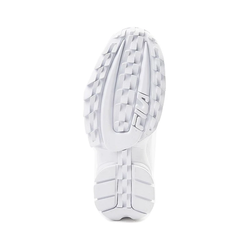 Chaussure athlétique Fila Disruptor 2 Premium pour femmes - Blanche