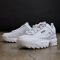 Chaussure athlétique Fila Disruptor 2 Premium pour femmes - Blanche