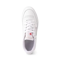 Chaussure athlétique Reebok Club C 85 pour femmes - Blanche / Gris clair