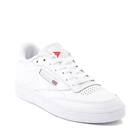 Chaussure athlétique Reebok Club C 85 pour femmes - Blanche / Gris clair