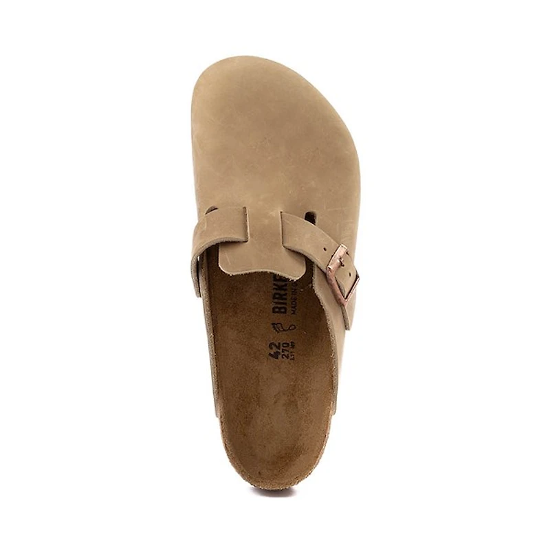 Sabot Birkenstock Boston pour hommes - Tabac