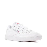 Chaussure athlétique Reebok Club C 85 pour hommes - Blanche / Gris pâle