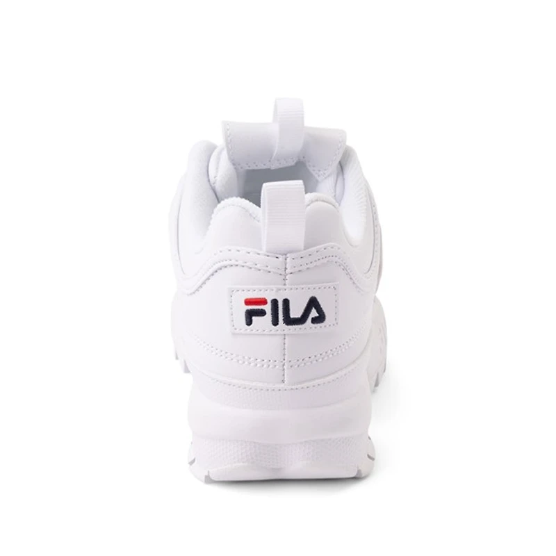 Chaussure athlétique Fila Disruptor 2 - Junior - Blanche / Bleu / Rouge