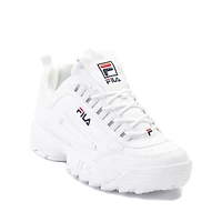 Chaussure athlétique Fila Disruptor 2 - Junior - Blanche / Bleu / Rouge
