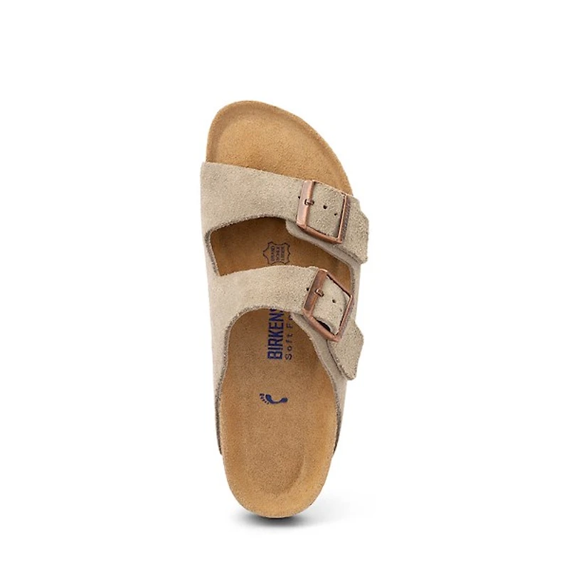Sandale Birkenstock Arizona Soft Footbed pour femmes - Taupe