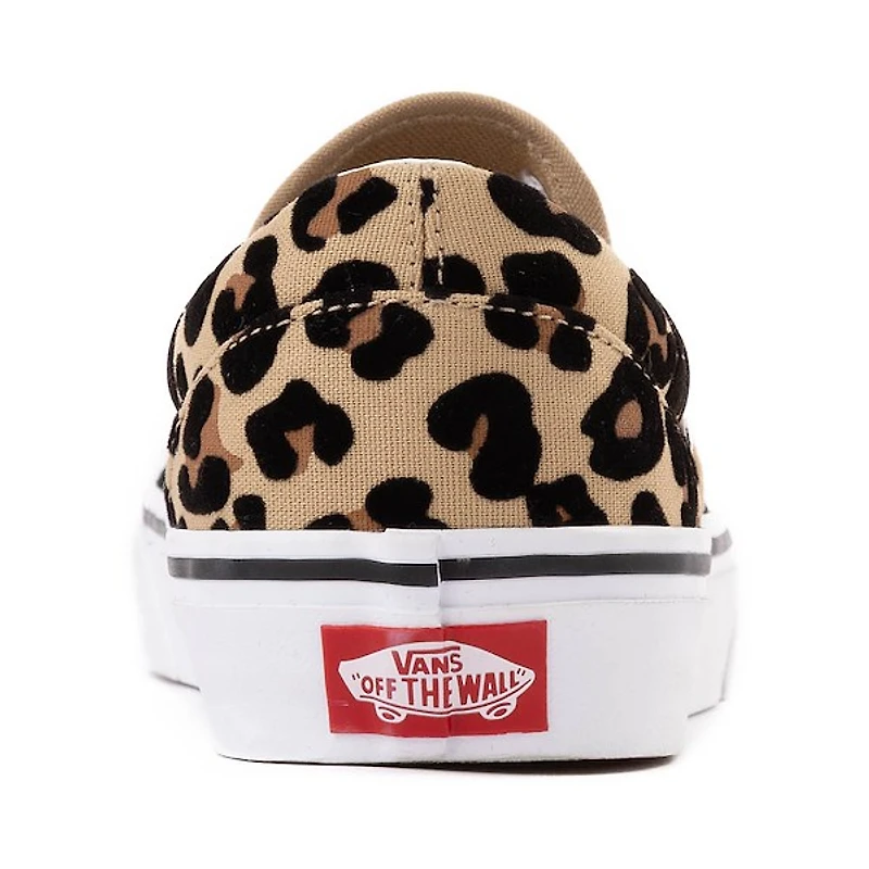 Chaussure de skate sans lacets Vans - Léopard