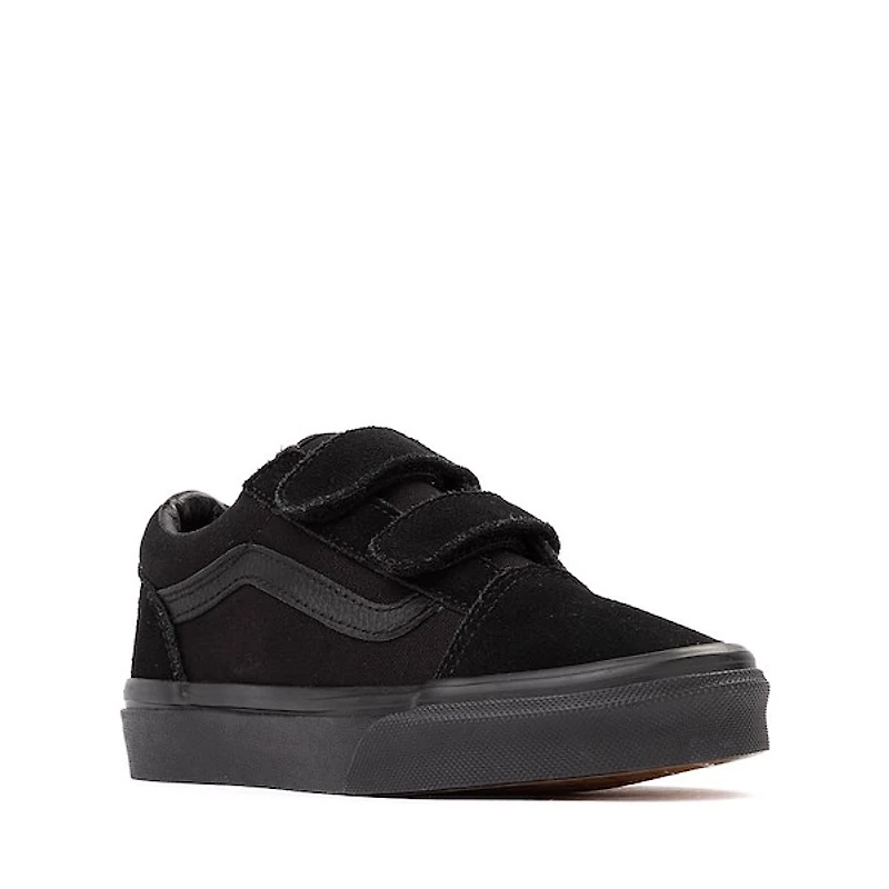 Chaussure de skate Vans Old Skool V - Enfants Noire monochrome