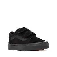 Chaussure de skate Vans Old Skool V - Enfants Noire monochrome